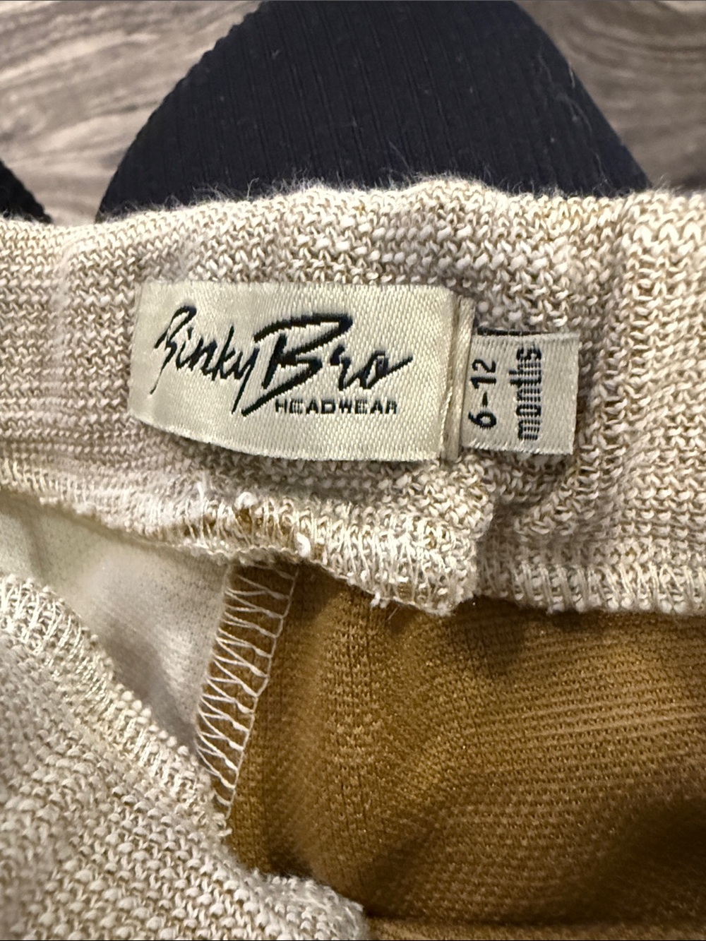 2 set of Binky Bro Kids Shorts - Cream & White and Black - Picture 2 of 6